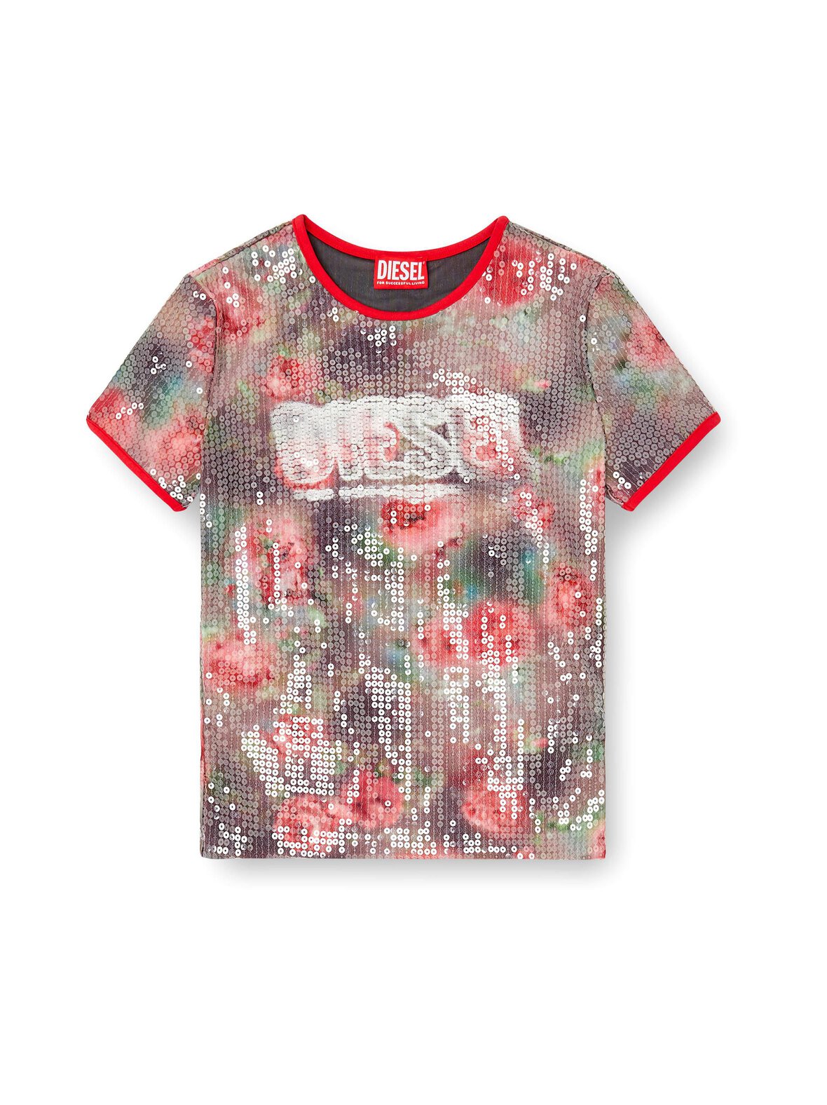 T-Unkyel Skinny Fit -paljettipaita