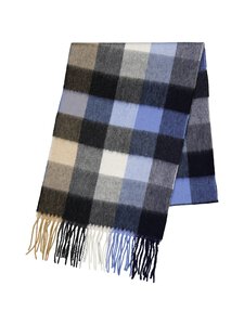 Stockholm Kravatt - Multi Check Wool Cashmere -kaulaliina 30 x 190 cm - 4 BEIGE | Stockmann