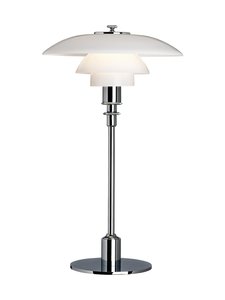 Louis Poulsen - PH 2/1 -pöytävalaisin - KROMI/VALKOINEN | Stockmann