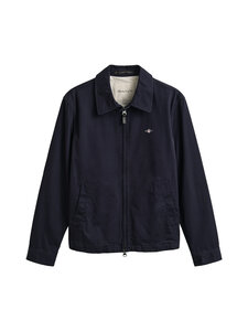 GANT - Cotton Windcheater vējjaka - 433 EVENING BLUE | Stockmann