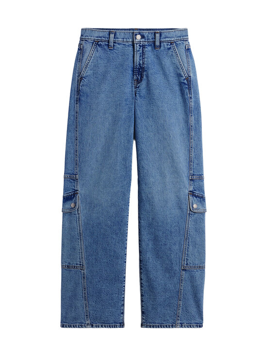 GAP - Low Rise Loose Cargo Twisted Seam džinsi - LIGHT WASH | Stockmann - photo 1