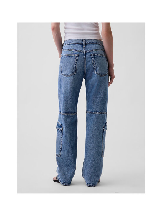 GAP - Low Rise Loose Cargo Twisted Seam džinsi - LIGHT WASH | Stockmann - photo 4
