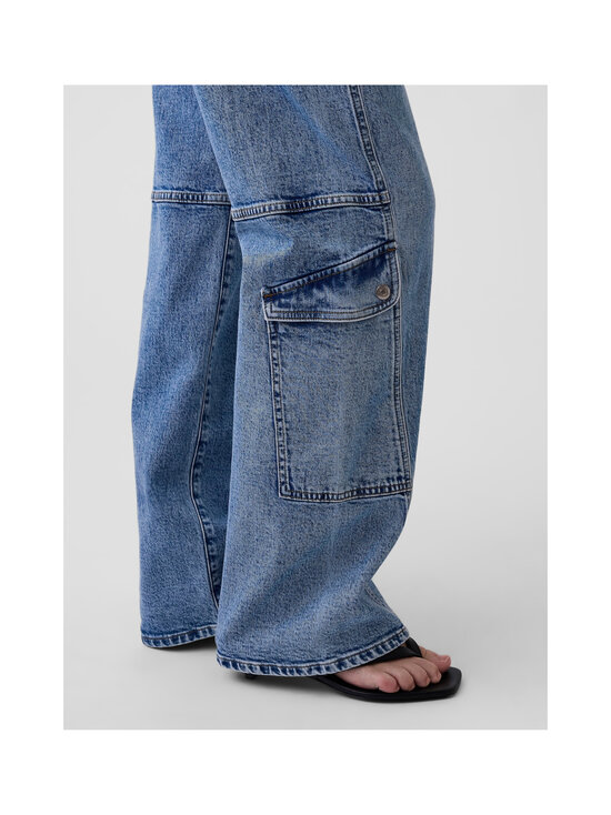 GAP - Low Rise Loose Cargo Twisted Seam džinsi - LIGHT WASH | Stockmann - photo 6