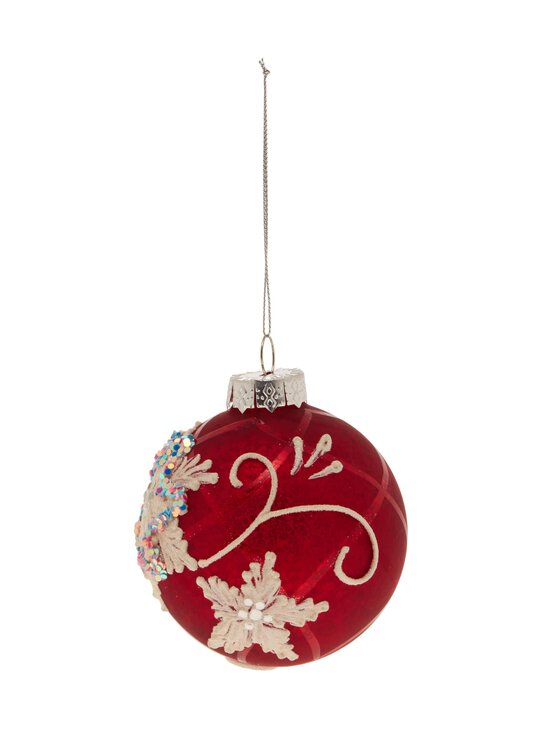Casa Stockmann - Ziemassvētku eglītes rotājums - RED/WHITE | Stockmann - photo 2