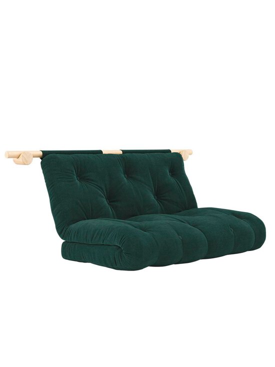 Karup Design - Hooked-futonsohva seaweed / mänty 135 x 200 cm - GREEN | Stockmann - photo 1