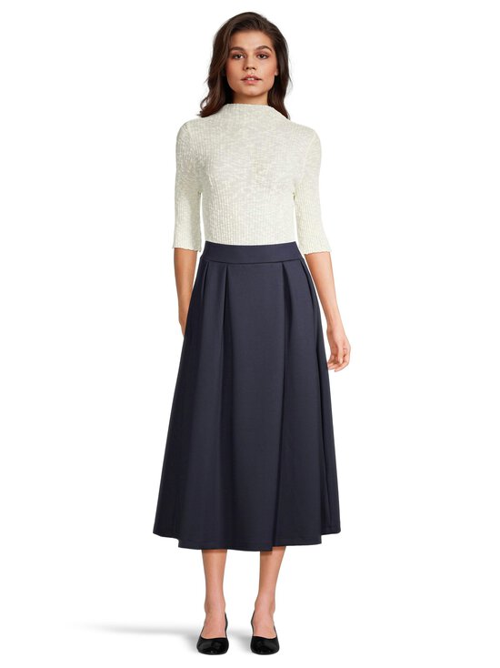 rich & royal - Midi Scuba svārki - MIDNIGHT BLUE 781 | Stockmann - photo 3