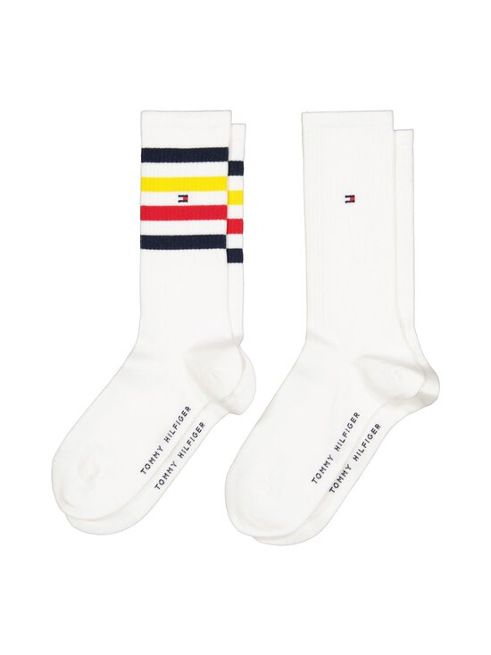 Tommy Hilfiger - Sokid Sport Stripe, 2 paari - 002 WHITE - photo 2 Tommy Hilfiger - Sokid Sport Stripe, 2 paari - 002 WHITE | Stockmann - photo 2