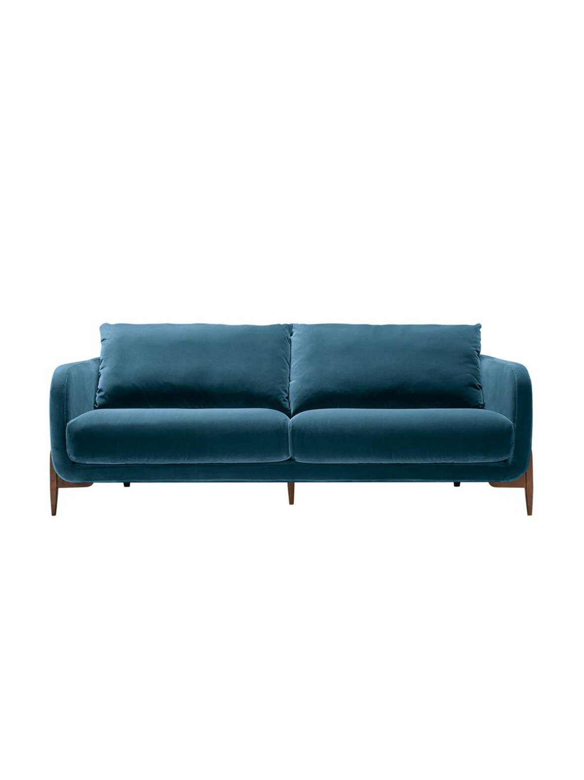 Jenny-sohva classic velvet -kangas 2 tummansininen l 215 cm