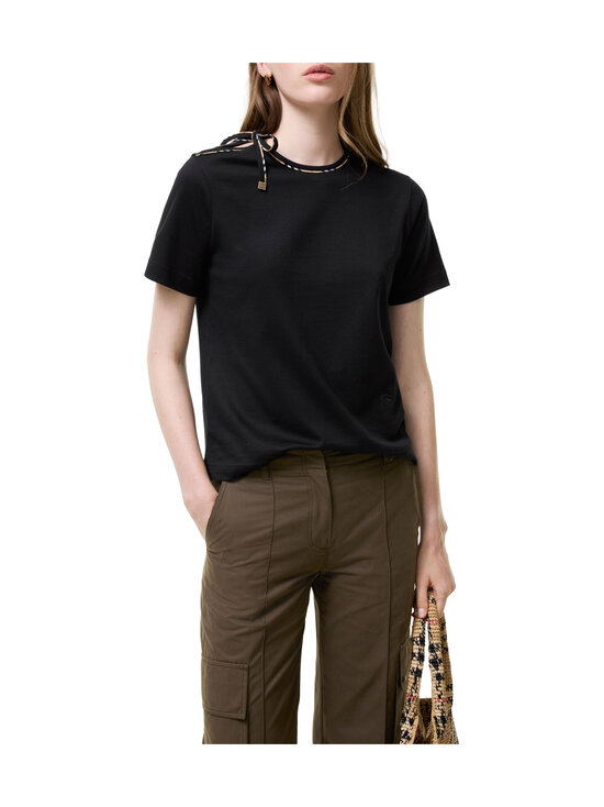 Burberry - Frankie Bow t-paita - A1189 BLACK | Stockmann - photo 4