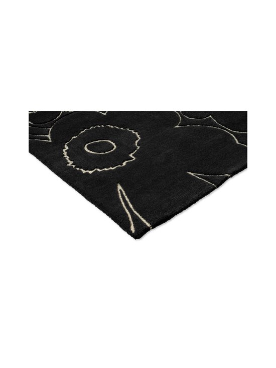 Marimekko - Piirto Unikko -villamatto - 133705 CHARCOAL | Stockmann - photo 3