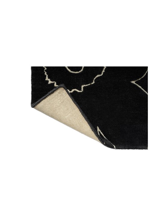 Marimekko - Piirto Unikko -villamatto - 133705 CHARCOAL | Stockmann - photo 4