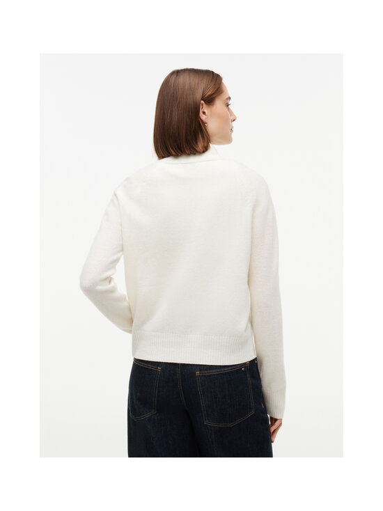 Tommy Hilfiger - Soft Wool Jersey Zip -neulepusero - Z00 IVORY PETAL | Stockmann - photo 3