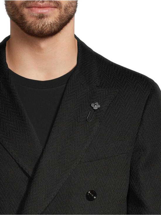 Lardini - Kudum-bleiser Man Jacket Liknit - 999 BLACK - photo 4 Lardini - Kudum-bleiser Man Jacket Liknit - 999 BLACK | Stockmann - photo 4