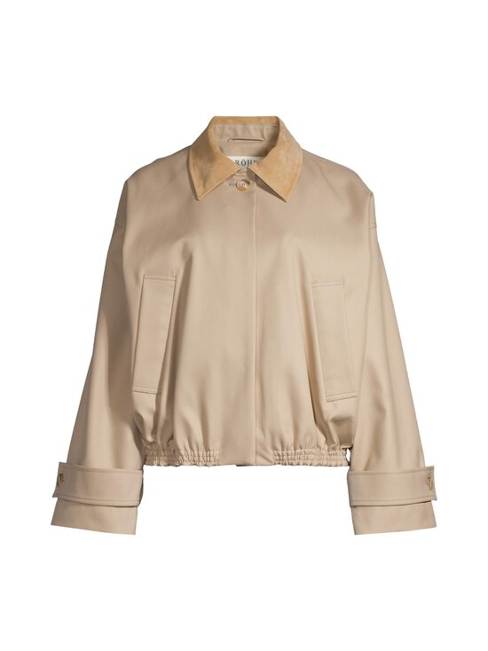 Róhe - Suede Collar -paitatakki - 272_397 SAND | Stockmann - photo 1