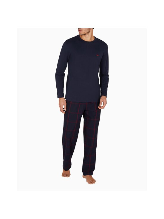 Emporio Armani - Naktsveļa-pidžama - MB188 AR.BLU/AR BL-RHU-CHK - photo 2 Emporio Armani - Naktsveļa-pidžama - MB188 AR.BLU/AR BL-RHU-CHK | Stockmann - photo 2