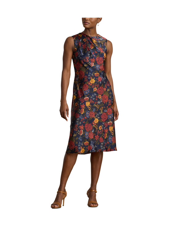 Lauren Ralph Lauren - Sheriel-hihaton cocktailmekko - NAVY MULTI | Stockmann - photo 2