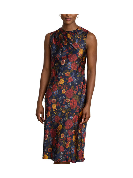Lauren Ralph Lauren - Sheriel-hihaton cocktailmekko - NAVY MULTI | Stockmann - photo 4