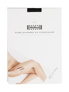 Wolford - Pure Shimmer 40 Concealer -sukkahousut - 7005 BLACK | Stockmann