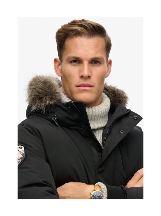 Superdry - Everest Faux Fur -bombertakki - 12A JET BLACK - photo 5 Superdry - Everest Faux Fur -bombertakki - 12A JET BLACK | Stockmann - photo 5