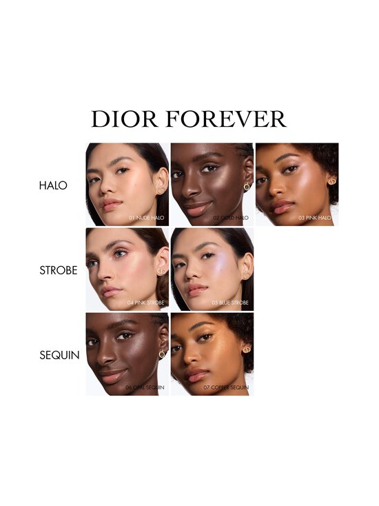 DIOR - Forever Glow Luminizer Highlighter Infused with Hyaluronic Acid -korostuspuuteri - 02 GOLD HALO | Stockmann - photo 3