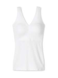 Schiesser - Invisible Soft Top apakškrekls ar polsterējumu - WHITE | Stockmann