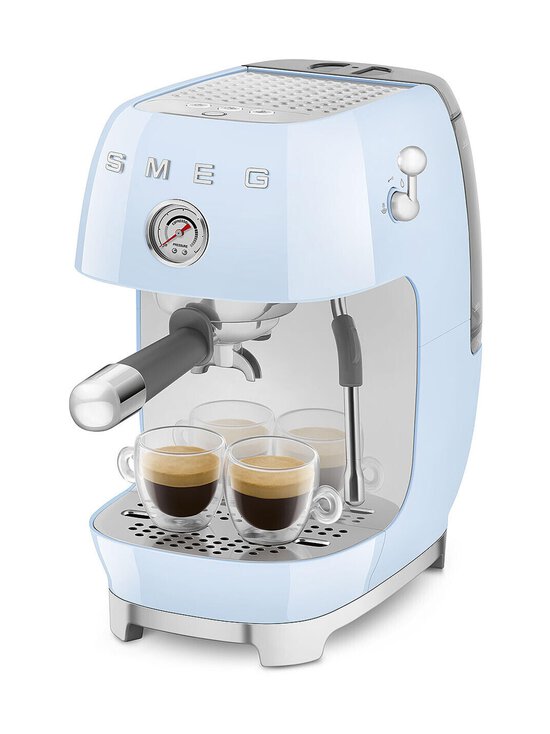 Smeg - ECF03CREU Coffee Machine ‑manuaalinen espressokeitin - PASTEL BLUE | Stockmann - photo 7