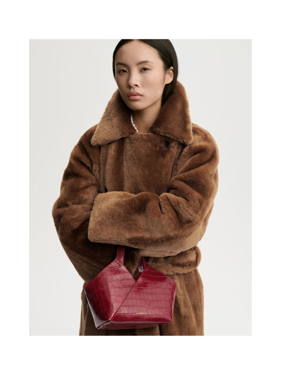 By Malene Birger - Lullie Croc -laukku - 501 RED DAHLIA | Stockmann - photo 4