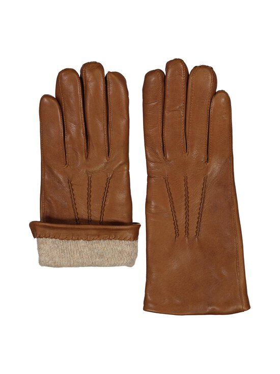 A+more - Clarissa ādas cimdi - MEDIUM BROWN | Stockmann - photo 4