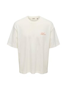 Only & Sons - OnsMilo Pasadena t-paita - CLOUD DANCER PRINT:CLOUD COURTS | Stockmann