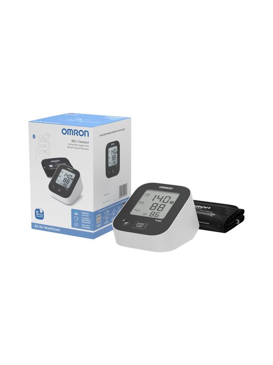 Omron - Connect Blood Pressure Monitor -verenpainemittari - WHITE, BLACK | Stockmann - photo 2