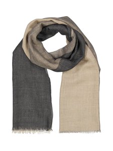 A+more - Silja vilnas šalle 70 x 180 cm - BEIGE/BROWN/GREY | Stockmann
