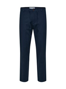 Selected - SlhSlimtape Brody -pellavasekoitehousut - DARK SAPPHIRE | Stockmann
