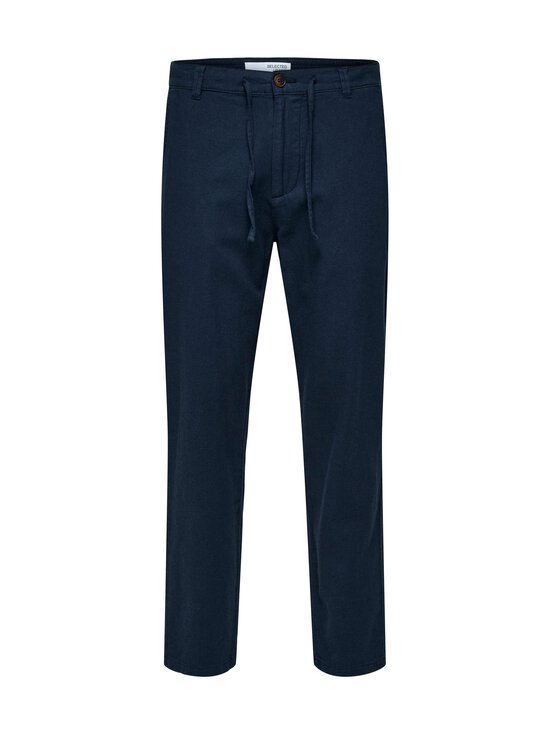Selected - SlhSlimtape Brody -pellavasekoitehousut - DARK SAPPHIRE | Stockmann - photo 1