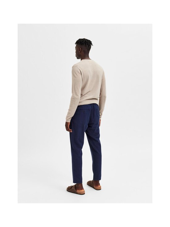 Selected - SlhSlimtape Brody -pellavasekoitehousut - DARK SAPPHIRE | Stockmann - photo 5