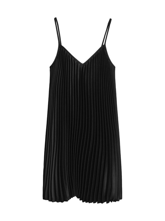 GANT - Pleated Mini -satiinimekko - 5 BLACK | Stockmann - photo 1