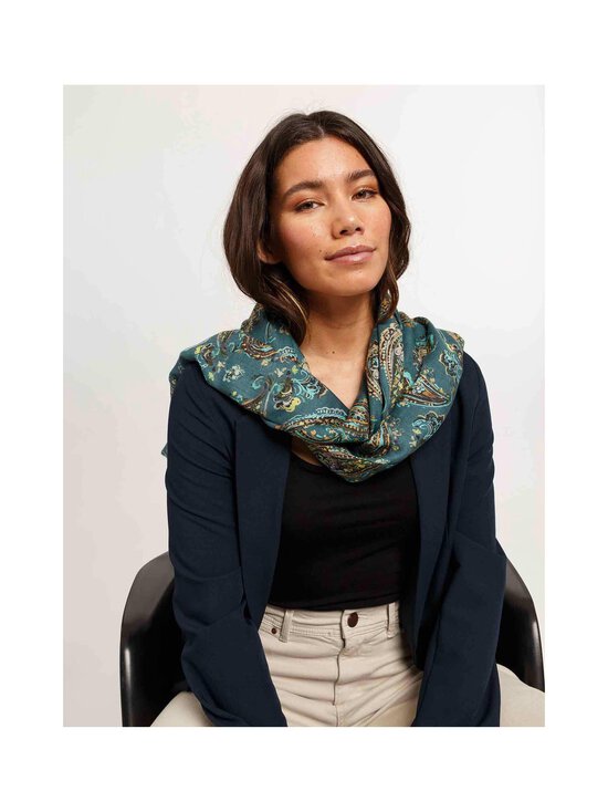Fraas - Paisley šalle 58 x 178 cm - 652 652 TEAL - photo 3 Fraas - Paisley šalle 58 x 178 cm - 652 652 TEAL | Stockmann - photo 3
