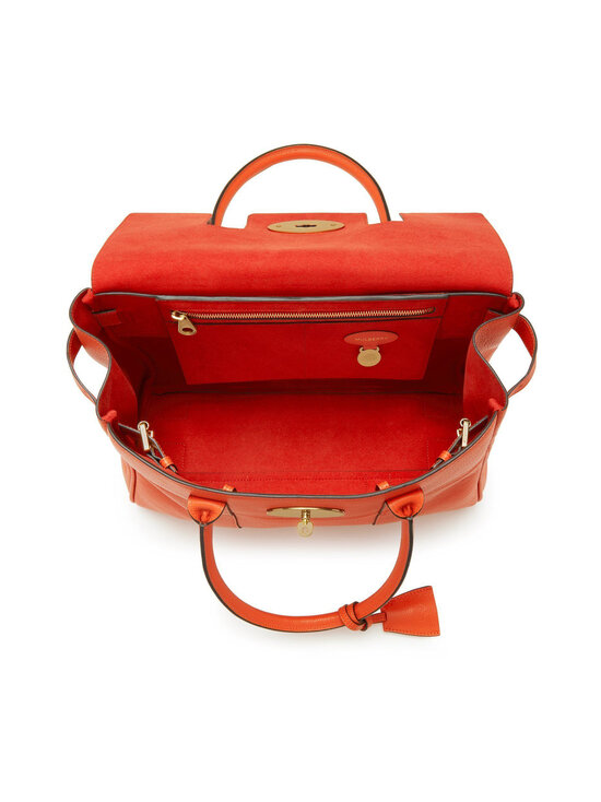 Mulberry - Bayswater Small Classic Grain pleca soma - N663 CORAL ORANGE | Stockmann - photo 5