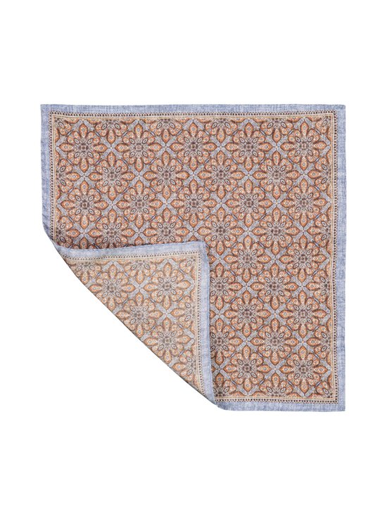 Stockholm Kravatt - Tile Print -silkkitaskuliina - 5 BLUE | Stockmann - photo 2