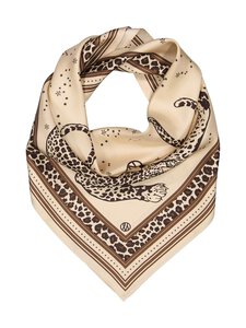 lescarf - Gemini-silkkihuivi - SAND & MOCHA MOUSSE | Stockmann