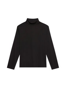 Calvin Klein Menswear - Lightweight Supima Rollneck -poolopaita - UB1 BLACK | Stockmann