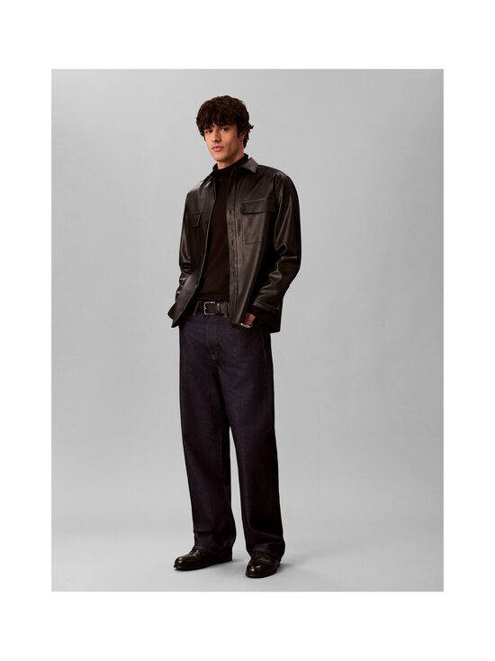 Calvin Klein Menswear - Lightweight Supima Rollneck -poolopaita - UB1 BLACK | Stockmann - photo 3