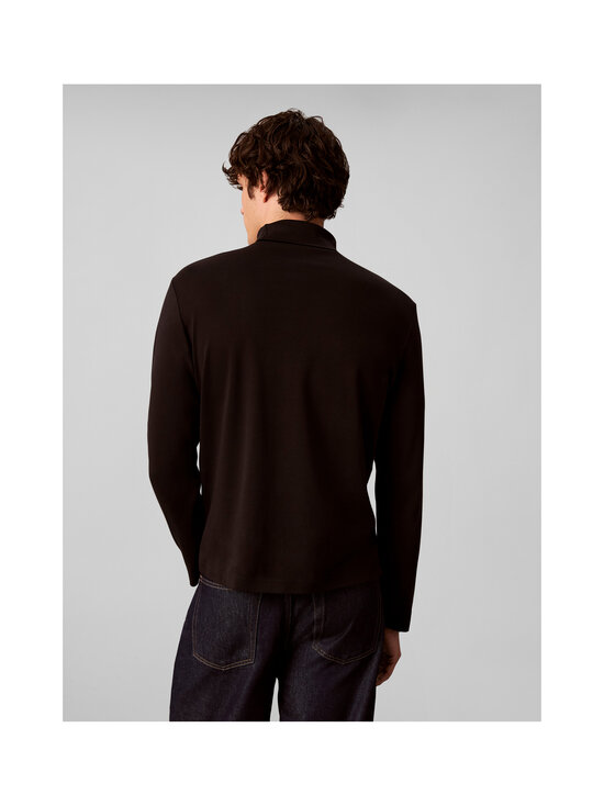 Calvin Klein Menswear - Lightweight Supima Rollneck -poolopaita - UB1 BLACK | Stockmann - photo 5