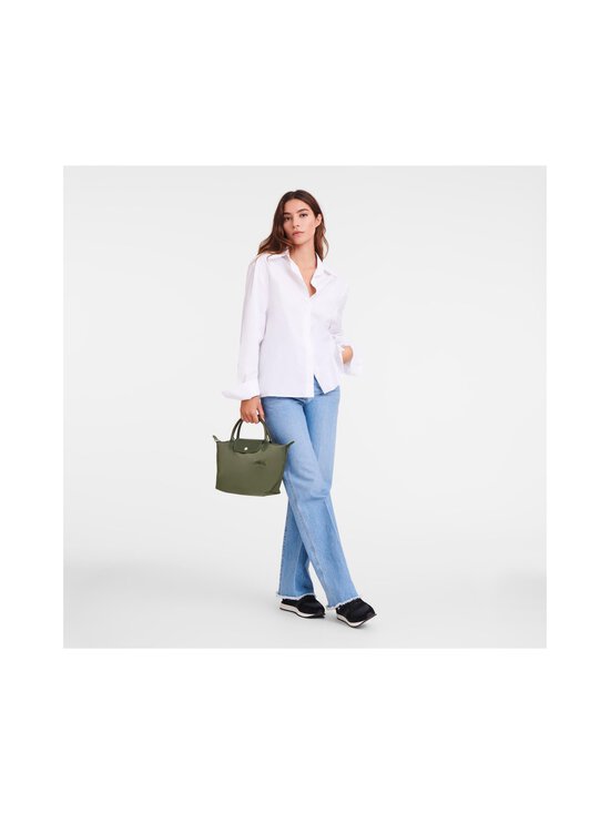Longchamp - Le Pliage Green Top -käsilaukku, S-koko - 479 FOREST | Stockmann - photo 6