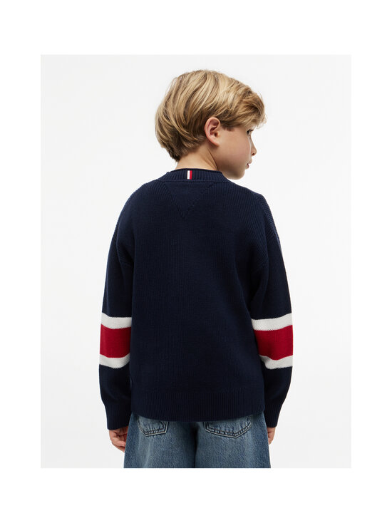 Tommy Hilfiger - Graphic adīts džemperis - C1G DARK NIGHT NAVY | Stockmann - photo 3