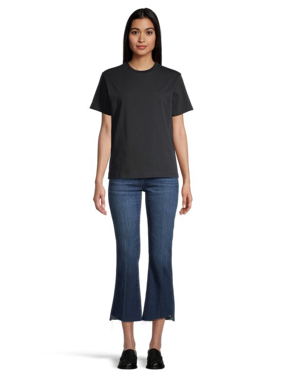 TOTEME - Classic Cotton t-paita - BLACK 001 - photo 2 TOTEME - Classic Cotton t-paita - BLACK 001 | Stockmann - photo 2