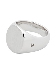 TOM WOOD - Sõrmus Oval Satin M - SILVER | Stockmann