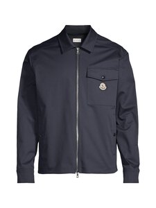 Moncler - Vetoketjullinen kauluspaita - 781 NAVY | Stockmann