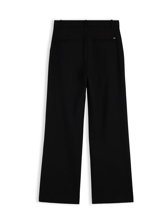 Tommy Hilfiger - Viscose Blend Straight -housut - BDS BLACK | Stockmann - photo 2
