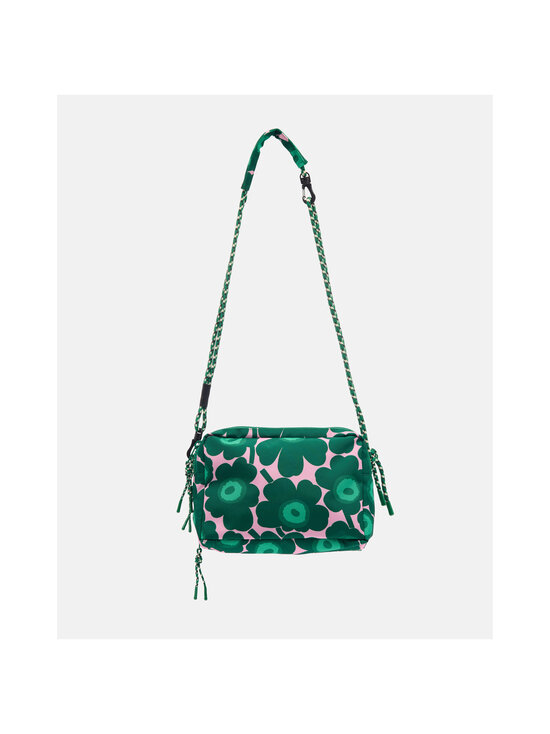 Marimekko - Kavari Mini Unikko Shoulder -laukku - 360 DARK GREEN, PINK, GREEN | Stockmann - photo 2