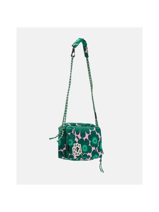 Marimekko - Kavari Mini Unikko Shoulder -laukku - 360 DARK GREEN, PINK, GREEN | Stockmann - photo 3